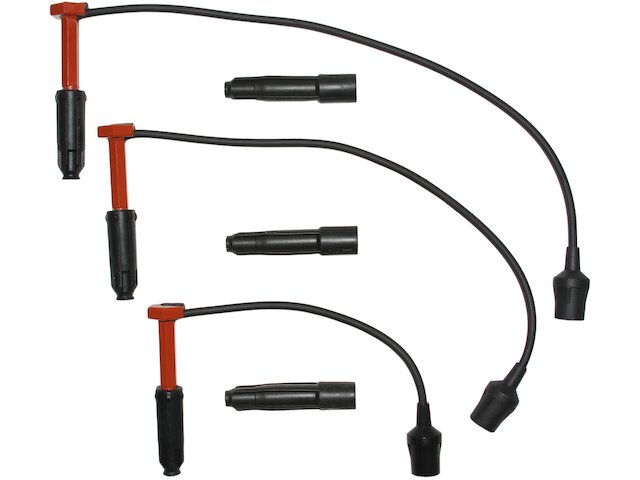 Spark Plug Wire Set - 1994-1995 Mercedes E320 3.2L 6-Cylinder - Bremi 6391-06062336