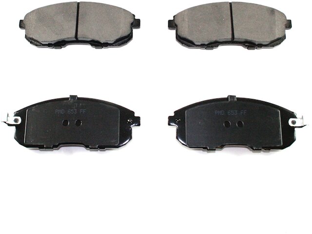 Front Brake Pad Set - 1999-2002 Infiniti G20 - DuraGo 6699-06003808