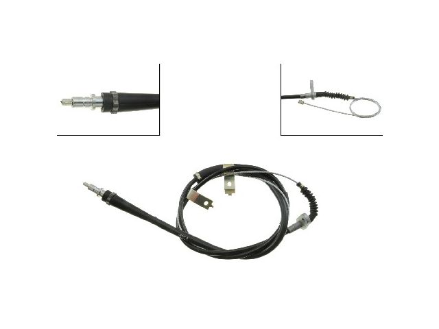 Rear Left Parking Brake Cable - 1995-1997 Nissan Pickup RWD Extended Cab Pickup 2.4L 4-Cylinder - Dorman 6759-05500707
