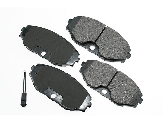 Front Brake Pad Set - 1990-1996 Infiniti Q45 4.5L V8 - Akebono 6771-05080193