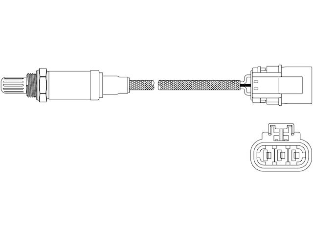 Upstream Oxygen Sensor - 1994-2000 Nissan Quest - Walker 6786-05733153