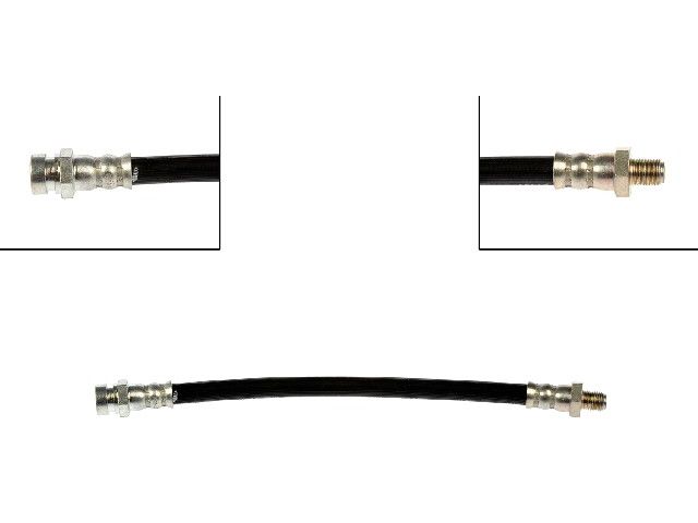 Brake Hose - 1985-1987, 1989-1993 Mitsubishi Galant FWD - Dorman 7043-09046529