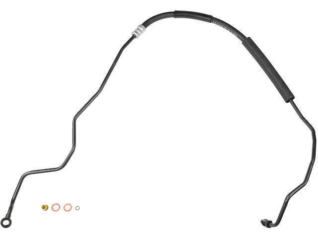 Power Steering Pressure Line Hose Assembly - 1995-1996, 1999-2002 Volkswagen Cabrio - Sunsong 7397-05654820