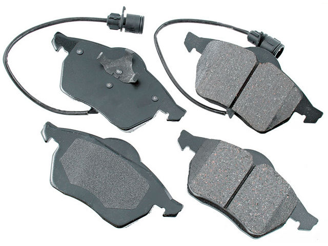 Front Brake Pad Set - 1996-1998 Audi A4 Quattro - Akebono 7405-05009750