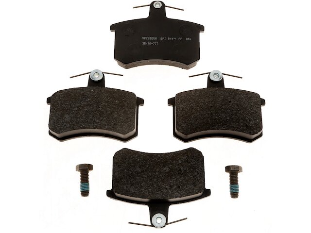 Rear Brake Pad Set - 1997-2000 Audi A8 Quattro - Raybestos 7418-05754599