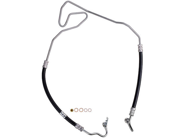 Power Steering Pressure Line Hose Assembly - 2002-2005 Volkswagen Jetta BEW - Sunsong 7490-05655556