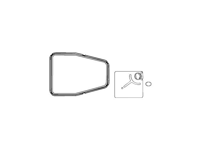 Automatic Transmission Filter Kit - 1993 Volvo 240 2.3L 4-Cylinder - ATP 771-05010064