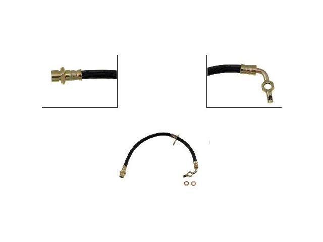Front Left Brake Hose - 1998-2007 Toyota Land Cruiser - Dorman 8076-09160375