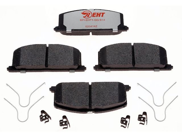 Front Brake Pad Set - 1985-1989, 1991-1995 Toyota MR2 Naturally Aspirated - Raybestos 8086-05718088
