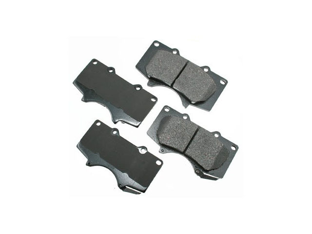 Front Brake Pad Set - 2001-2007 Toyota Sequoia 4.7L V8 - Akebono 8206-05247105