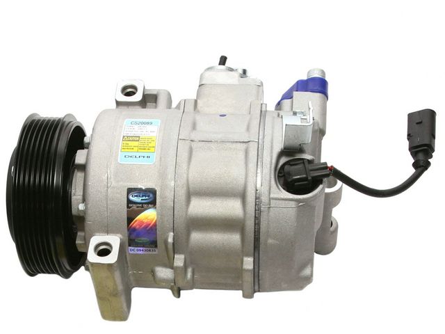 A/C Compressor - 2010-2011 Audi A3 2.0L 4-Cylinder Diesel - Delphi 95909-05220375