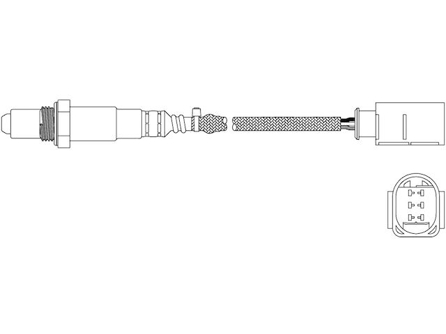 Oxygen Sensor - 2010-2011, 2013-2016 Mercedes GL350 - Walker 96034-05466194