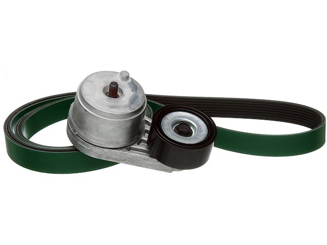 Serpentine Belt Drive Component Kit - 2004-2005, 2007 Freightliner M2 106 12.8L 6-Cylinder Diesel - Gates 96557-05765470