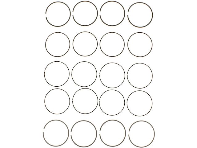 Piston Ring Set - 2011-2015 Chevrolet Cruze 1.8L 4-Cylinder - VR Gaskets 96739-05583096