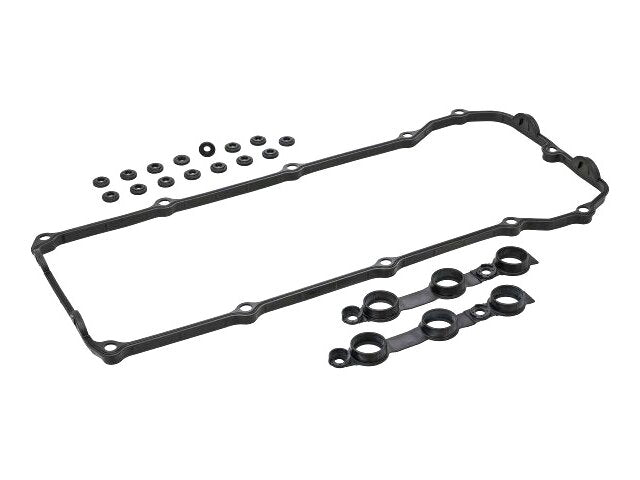 Valve Cover Gasket Set - 2001-2005 BMW 325i RWD 2.5L 6-Cylinder Naturally Aspirated GAS - Elring 984-06049972