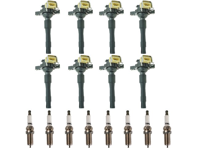 Ignition Coil and Spark Plug Kit 16 Piece - 1996-1998, 2000 BMW 328i - TRQ 1004-02004795