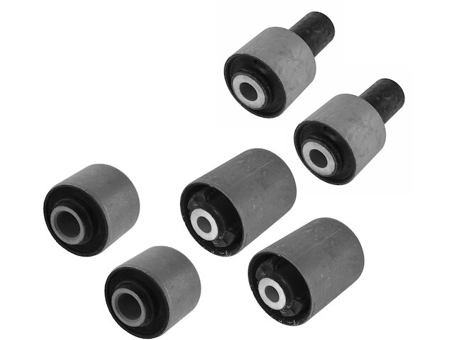 Front Lower Control Arm Bushing Set 6 Piece - 2007-2012 Lexus LS460 RWD - TRQ 24028-02008162
