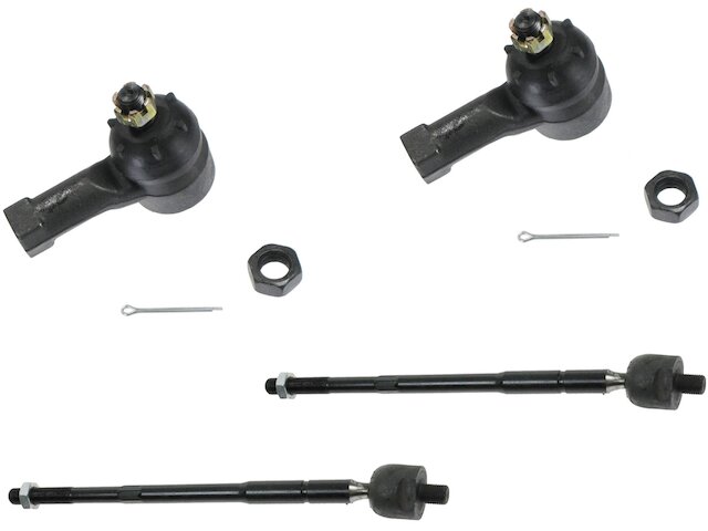 Front Tie Rod End Set 4 Piece - 2001-2005 Chrysler Sebring Coupe - TRQ 1541-02018864