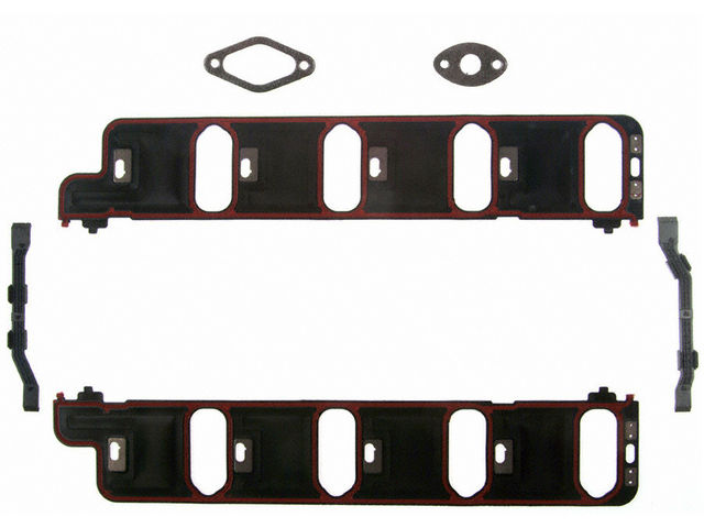 Lower Intake Manifold Gasket Set - 2001-2007 GMC C7500 Topkick 8.1L V8 - Felpro 96271-02023447