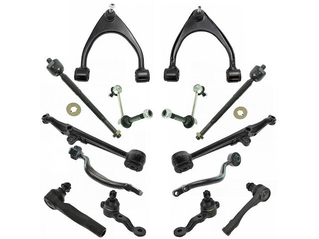 Front Control Arm Ball Joint Tie Rod and Sway Bar Link Kit 14 Piece - 2001-2005 Lexus IS300 - TRQ 7546-02029724