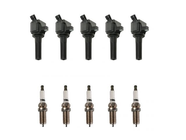 Ignition Coil and Spark Plug Kit 10 Piece - 2007-2012 GMC Canyon - TRQ 19095-02031757