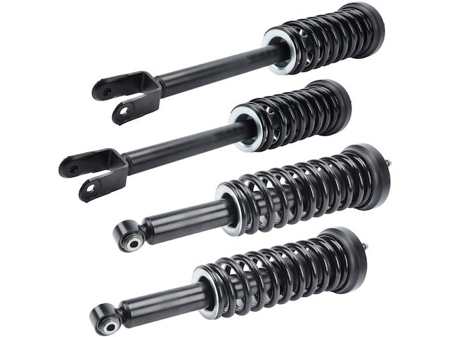 Front and Rear Air Spring to Coil Spring Conversion Kit - 2004-2009 Jaguar XJ8 - Replacement 17919-02035705