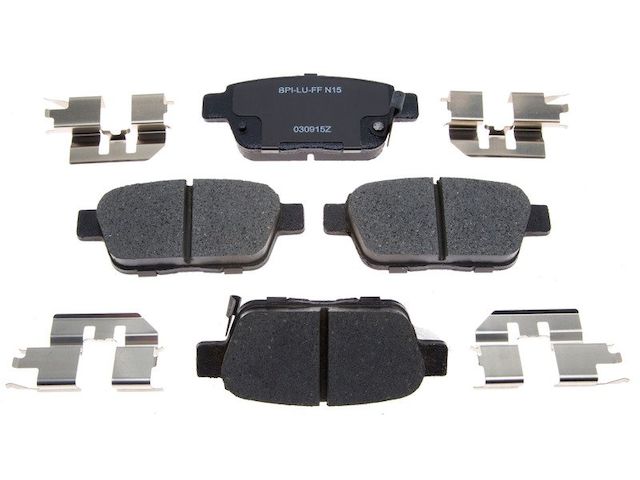 Rear Brake Pad Set - 2006-2014 Honda Ridgeline - Raybestos 18569-02066814