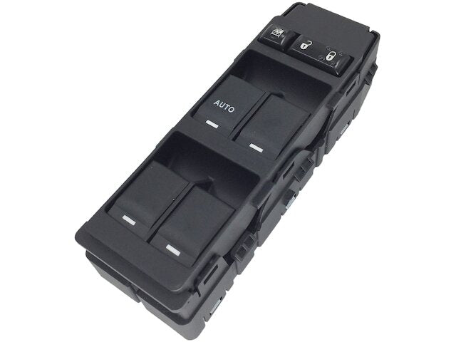 Front Left Driver Side Master Window Switch - 6 Button - 13 Blade Plug Connector - with One Touch Feature - 2008-2014 Dodge Avenger - Replacement 26823-02069290