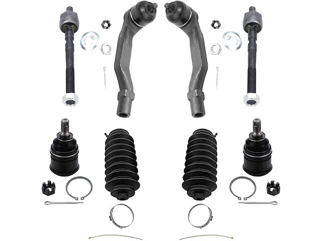 Front Ball Joint and Tie Rod End Kit - 1994-1997 Acura Integra - Detroit Axle 5899-02073602