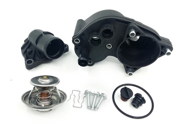Engine Coolant Thermostat Housing Assembly - 2002-2010 Mercury Mountaineer 4.0L V6 - Replacement 5806-02076959