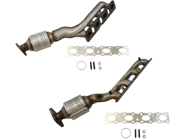 Exhaust Manifold with Integrated Catalytic Converter Set - 2004 Nissan Pathfinder Armada - DIY Solutions 138414-02083063