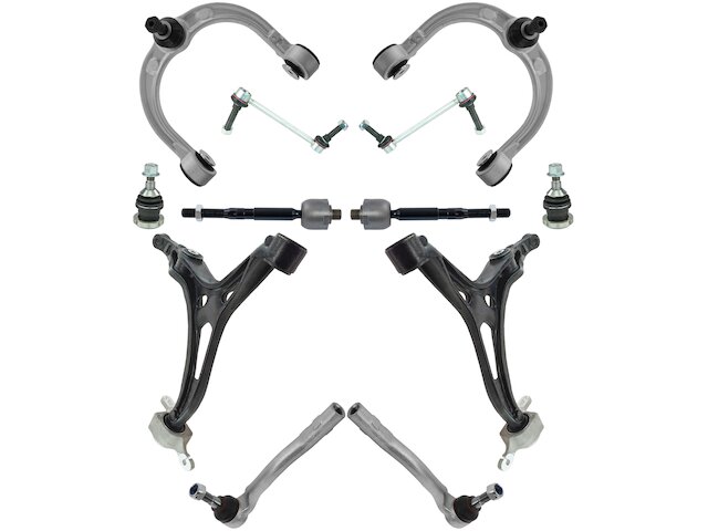 Front Control Arm Ball Joint Tie Rod and Sway Bar Link Kit 12 Piece - 2007-2012 Mercedes GL450 - TRQ 19123-02093650