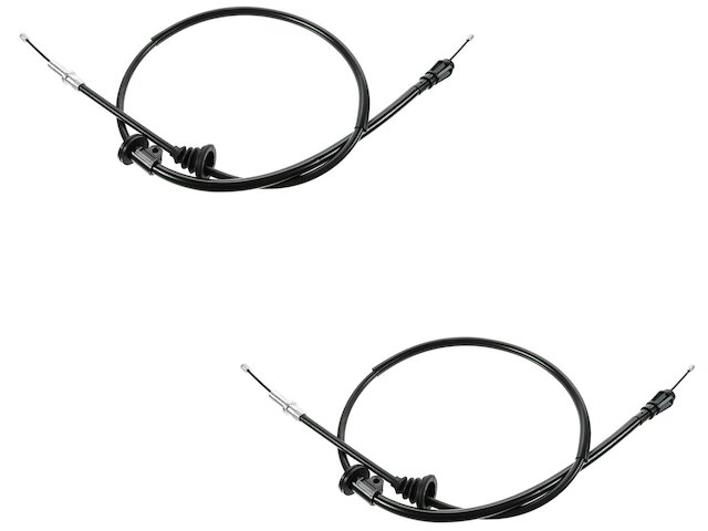 Rear Parking Brake Cable Set 2 Piece Set - 1998-2000 Volvo S70 FWD - TRQ 870-02100936