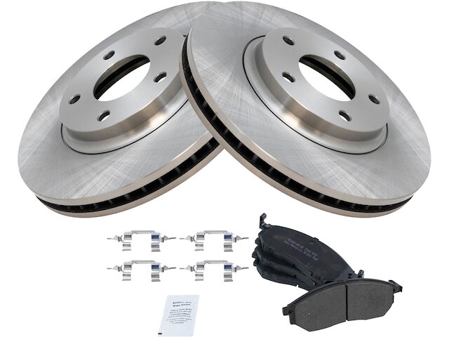 Front Brake Pad and Rotor Kit - 2003-2004 Infiniti M45 - TRQ 6720-02125494