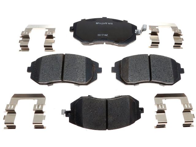 Front Brake Pad Set - 2002-2012 Subaru Legacy - Raybestos 399-02151297