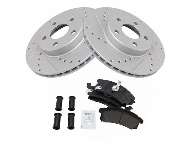 Front Brake Pad and Rotor Kit - 1996-2005 Chevrolet Cavalier - TRQ 3159-02154665