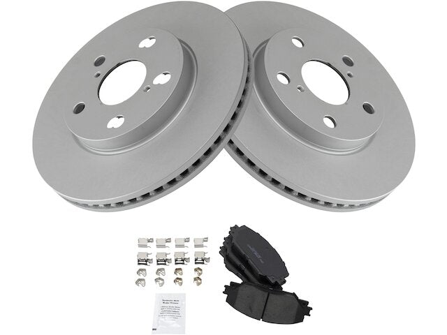 Front Brake Pad and Rotor Kit - 2010-2012 Lexus HS250h - TRQ 31994-02158937
