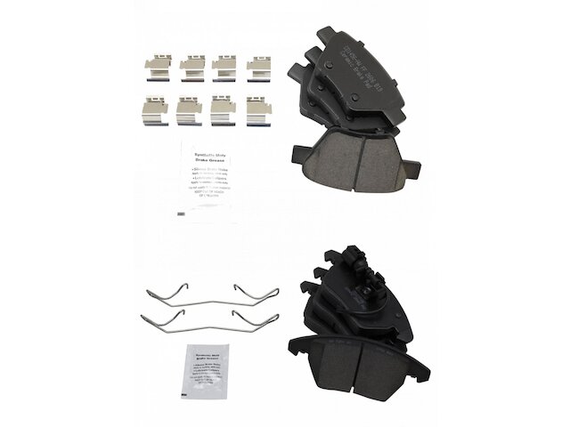 Brake Pad Set - 2010-2014 Volkswagen Jetta Wagon - TRQ 96082-02160558