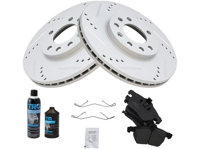 Front Brake Pad and Rotor Kit - 2001-2003 Saturn L200 - TRQ 4846-02174689