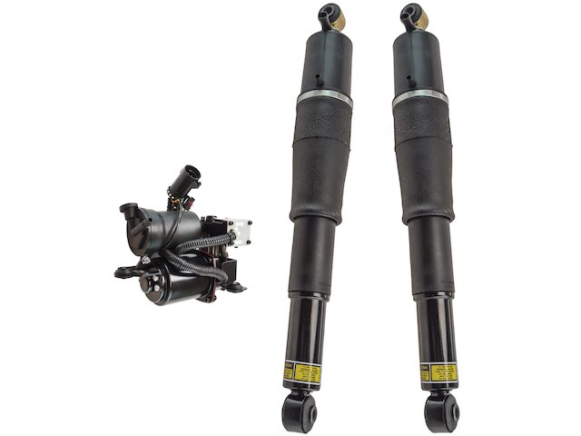 Air Suspension Compressor and Strut Kit 3 Piece - 2000-2014 Chevrolet Tahoe - TRQ 3731-02179559