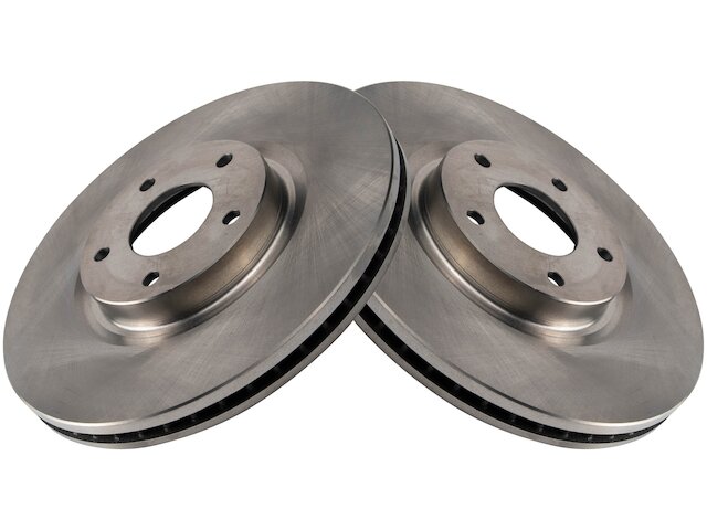 Front Brake Rotor Set 2 Piece - 2006-2010 Infiniti M35 - TRQ 18565-02182267