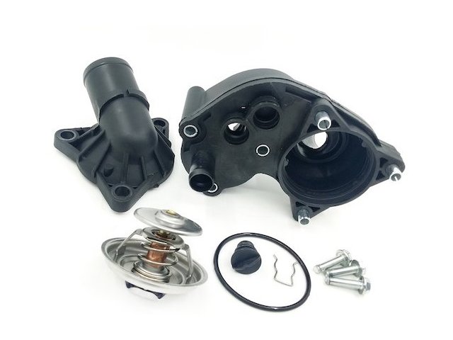 Engine Coolant Thermostat Housing Assembly - 2002-2010 Mercury Mountaineer 4.0L V6 - Replacement 5806-02194059
