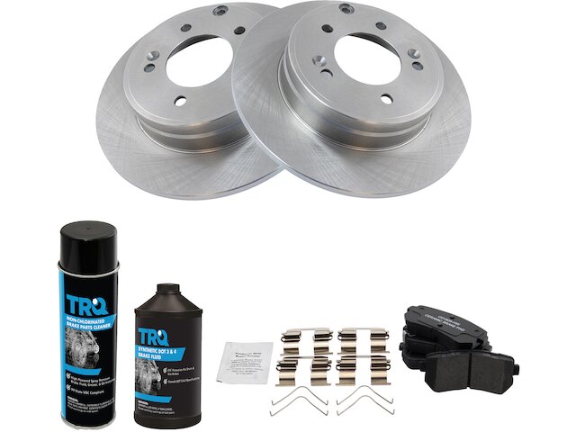 Rear Brake Pad and Rotor Kit - 2016-2018 Kia Optima - TRQ 137766-02197040