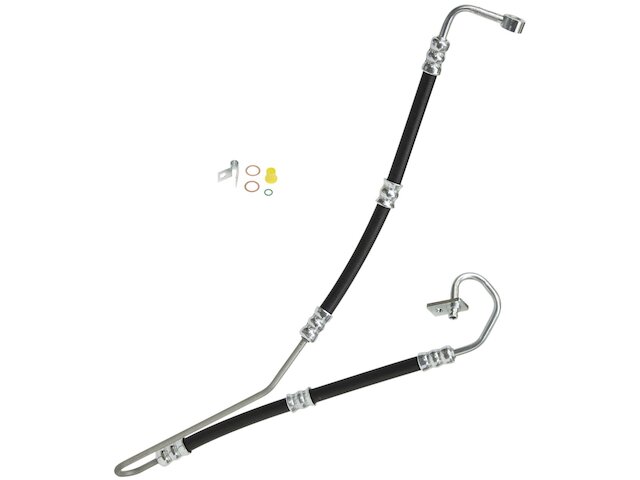 Pump To Gear Power Steering Pressure Line Hose Assembly - 2002-2008 Mini Cooper Convertible 1.6L 4-Cylinder GAS - Edelmann 1201-02200010