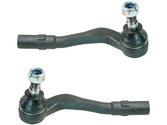 Front Outer Tie Rod End Set 2 Piece - 2001-2005 Mercedes C320 Base - TRQ 6342-02203197