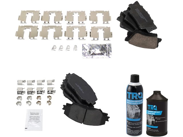 Brake Pad Set - 2010-2012 Lexus HS250h - TRQ 31994-02212929