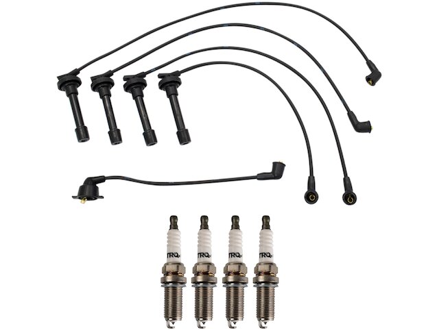Spark Plug Wire Set with Spark Plugs - 1995-1997 Honda Odyssey - TRQ 6032-02227395
