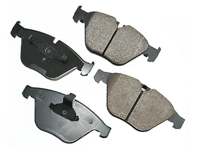 Front Brake Pad Set - 2007-2013 BMW 335i 3.0L 6-Cylinder - Akebono 19126-02233953