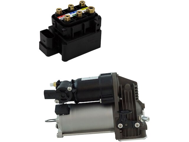 Air Suspension Compressor Kit 2 Piece - 2006-2011 Mercedes ML350 - TRQ 18584-02252664