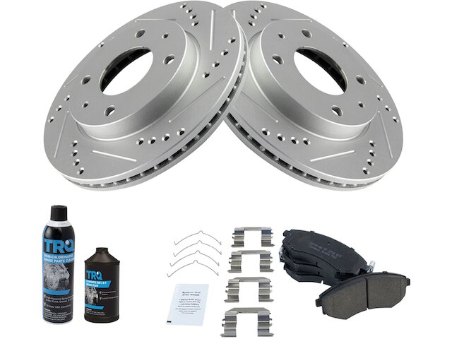 Front Brake Pad and Rotor Kit - 1999-2001 Hyundai Sonata - TRQ 171-02256190